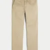 Pantaloni chino drepți slim Pantaloni chino drepți slim