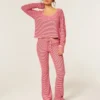 Pantaloni confortabili cu croi evazat Gilly Hicks Pantaloni confortabili cu croi evazat Gilly Hicks