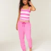 Pantaloni de jogging din bumbac Pantaloni de jogging din bumbac