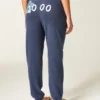 Pantaloni de jogging din bumbac cu imprimeu grafic 2000 Pantaloni de jogging din bumbac cu imprimeu grafic 2000