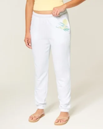 Pantaloni de jogging din bumbac cu logo grafic