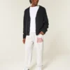 Pantaloni de jogging din fleece cu talie elastică și imprimeu Ohio State University Buckeyes Pantaloni de jogging din fleece cu talie elastică și imprimeu Ohio State University Buckeyes