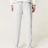 Pantaloni de jogging relaxați din fleece Pantaloni de jogging relaxați din fleece
