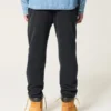 Pantaloni de jogging relaxați din fleece cu imprimeu alpin Pantaloni de jogging relaxați din fleece cu imprimeu alpin