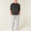 Pantaloni de jogging relaxați din tricot Pantaloni de jogging relaxați din tricot