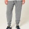 Pantaloni de jogging relaxați din tricot Pantaloni de jogging relaxați din tricot