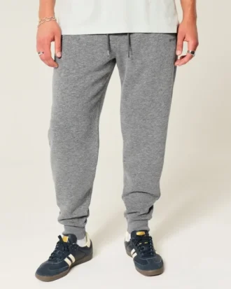Pantaloni de jogging relaxați din tricot