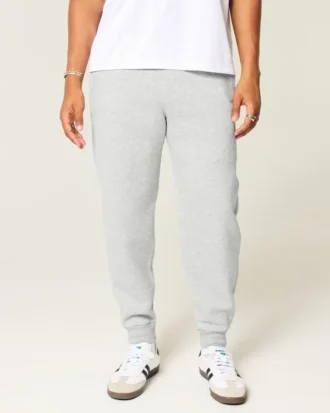 Pantaloni de jogging relaxați din tricot