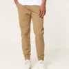 Pantaloni de jogging relaxați din twill Pantaloni de jogging relaxați din twill