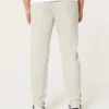 Pantaloni de jogging relaxați din twill Pantaloni de jogging relaxați din twill