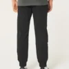 Pantaloni de jogging relaxați din twill Pantaloni de jogging relaxați din twill