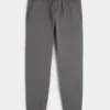 Pantaloni de jogging relaxați din twill Pantaloni de jogging relaxați din twill