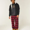 Pantaloni de pijama din flanelă Pantaloni de pijama din flanelă