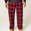 Pantaloni de pijama din flanelă Pantaloni de pijama din flanelă