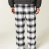 Pantaloni de pijama din flanelă Pantaloni de pijama din flanelă