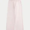 Pantaloni de trening cu buzunar în formă de inimă și croi larg Pantaloni de trening cu buzunar în formă de inimă și croi larg