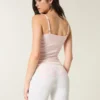 Pantaloni de trening cu croi bootcut și imprimeu grafic 2001