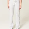 Pantaloni de trening cu croi bootcut și imprimeu grafic 2001