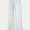 Pantaloni de trening cu croi bootcut și imprimeu grafic 2001