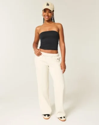 Pantaloni de trening cu croi larg