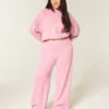 Pantaloni de trening cu croi larg Pantaloni de trening cu croi larg