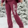 Pantaloni de trening cu logo grafic Pantaloni de trening cu logo grafic