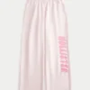 Pantaloni de trening cu picior larg și logo Pantaloni de trening cu picior larg și logo