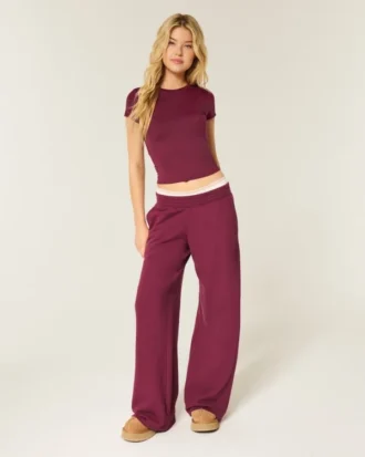 Pantaloni de trening largi Pantaloni de trening largi