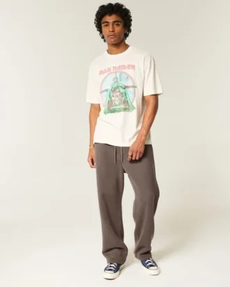 Pantaloni de trening largi