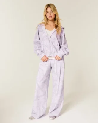 Pantaloni de trening largi camuflați Pantaloni de trening largi camuflați