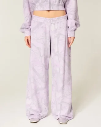 Pantaloni de trening largi camuflați Pantaloni de trening largi camuflați