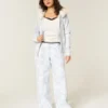 Pantaloni de trening largi, camuflaj albastru Pantaloni de trening largi, camuflaj albastru