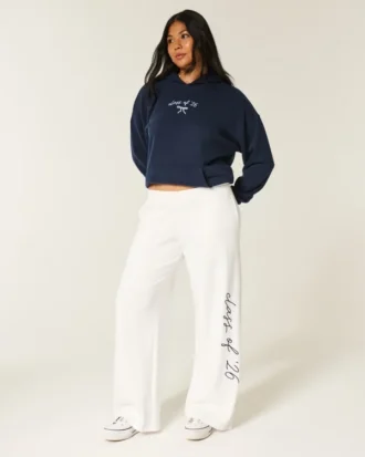 Pantaloni de trening largi Class of ’26