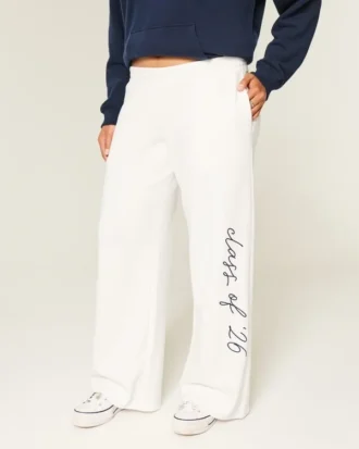 Pantaloni de trening largi Class of ’26