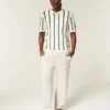 Pantaloni de trening largi cu broderie pe spate Pantaloni de trening largi cu broderie pe spate
