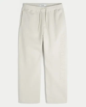 Pantaloni de trening largi cu grafică Los Angeles Pantaloni de trening largi cu grafică Los Angeles