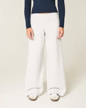 Pantaloni de trening largi cu grafică Senior