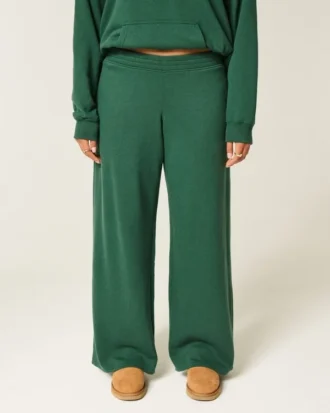 Pantaloni de trening largi cu grafică Senior