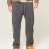 Pantaloni de trening largi cu imprimeu cu stele Pantaloni de trening largi cu imprimeu cu stele