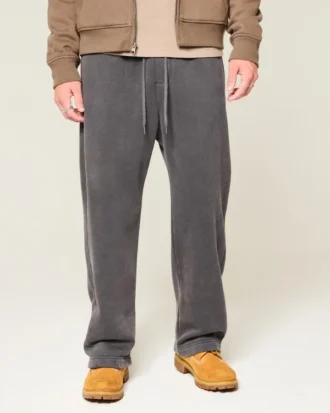 Pantaloni de trening largi cu imprimeu cu stele