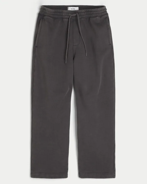 Pantaloni de trening largi cu imprimeu cu stele Pantaloni de trening largi cu imprimeu cu stele