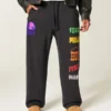 Pantaloni de trening largi cu imprimeu Hollister x Taco Bell Pantaloni de trening largi cu imprimeu Hollister x Taco Bell