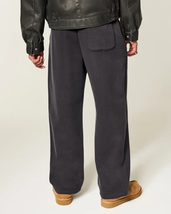 Pantaloni de trening largi cu imprimeu Hollister x Taco Bell Pantaloni de trening largi cu imprimeu Hollister x Taco Bell