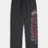 Pantaloni de trening largi cu imprimeu Ohio State University Buckeyes Pantaloni de trening largi cu imprimeu Ohio State University Buckeyes