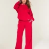 Pantaloni de trening largi cu imprimeu Sugar Pantaloni de trening largi cu imprimeu Sugar