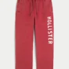 Pantaloni de trening largi cu logo Holiday Vault Release Pantaloni de trening largi cu logo Holiday Vault Release