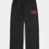 Pantaloni de trening largi cu logo Vault Release