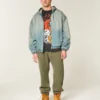 Pantaloni de trening largi cu tiv strâns Pantaloni de trening largi cu tiv strâns