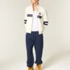Pantaloni de trening largi cu tiv strâns Pantaloni de trening largi cu tiv strâns