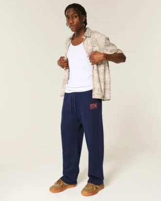 Pantaloni de trening largi Oracle Red Bull Racing Graphic